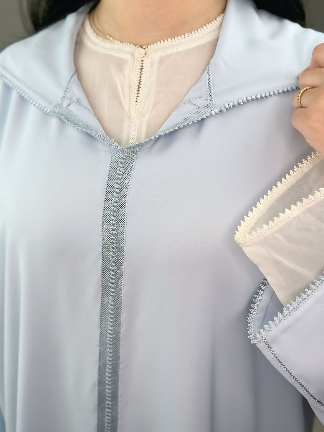 Jellaba Mira (Sans Kmiss) - 100% à la main