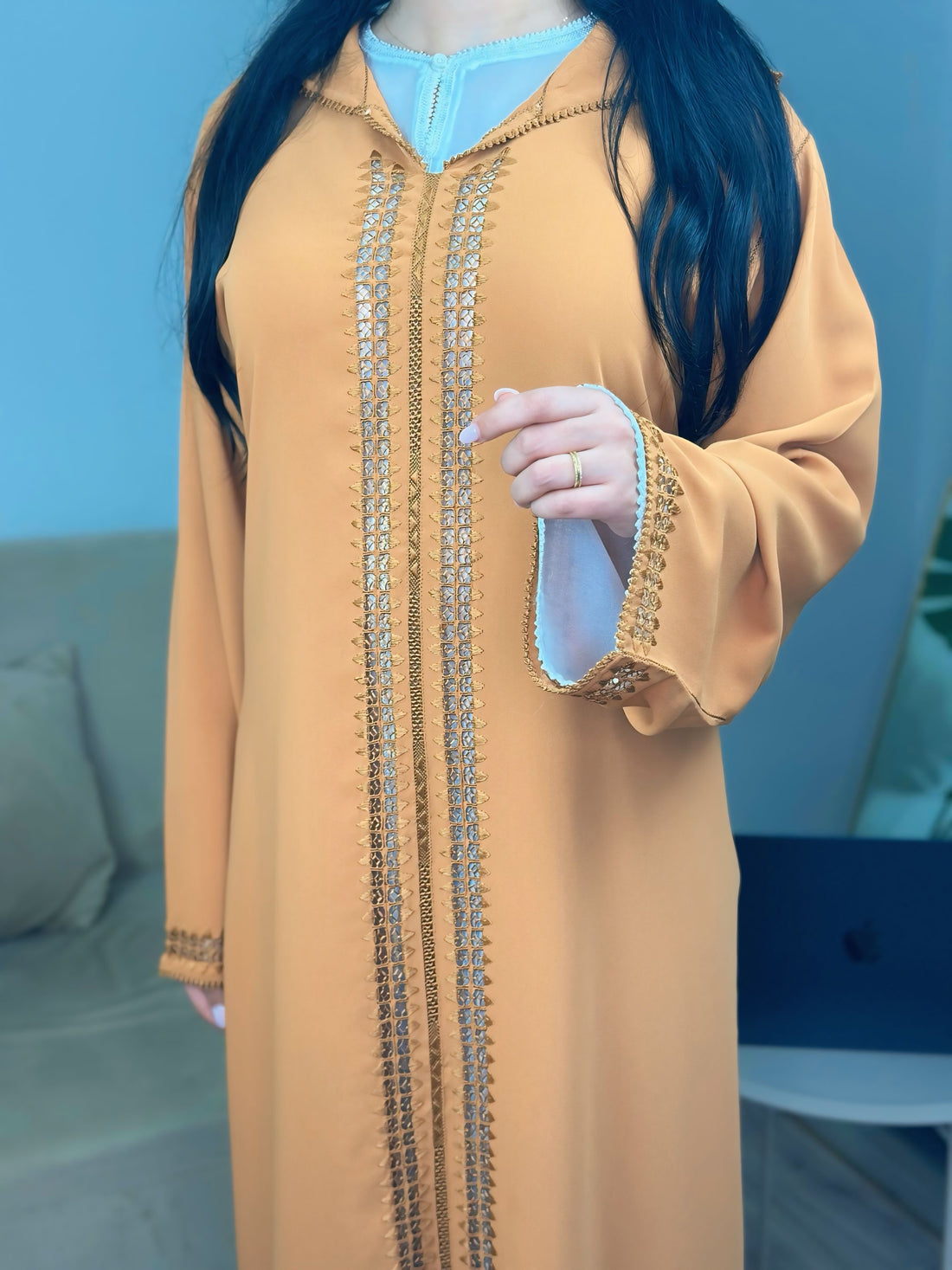 Jellaba Assila - 100% faite main