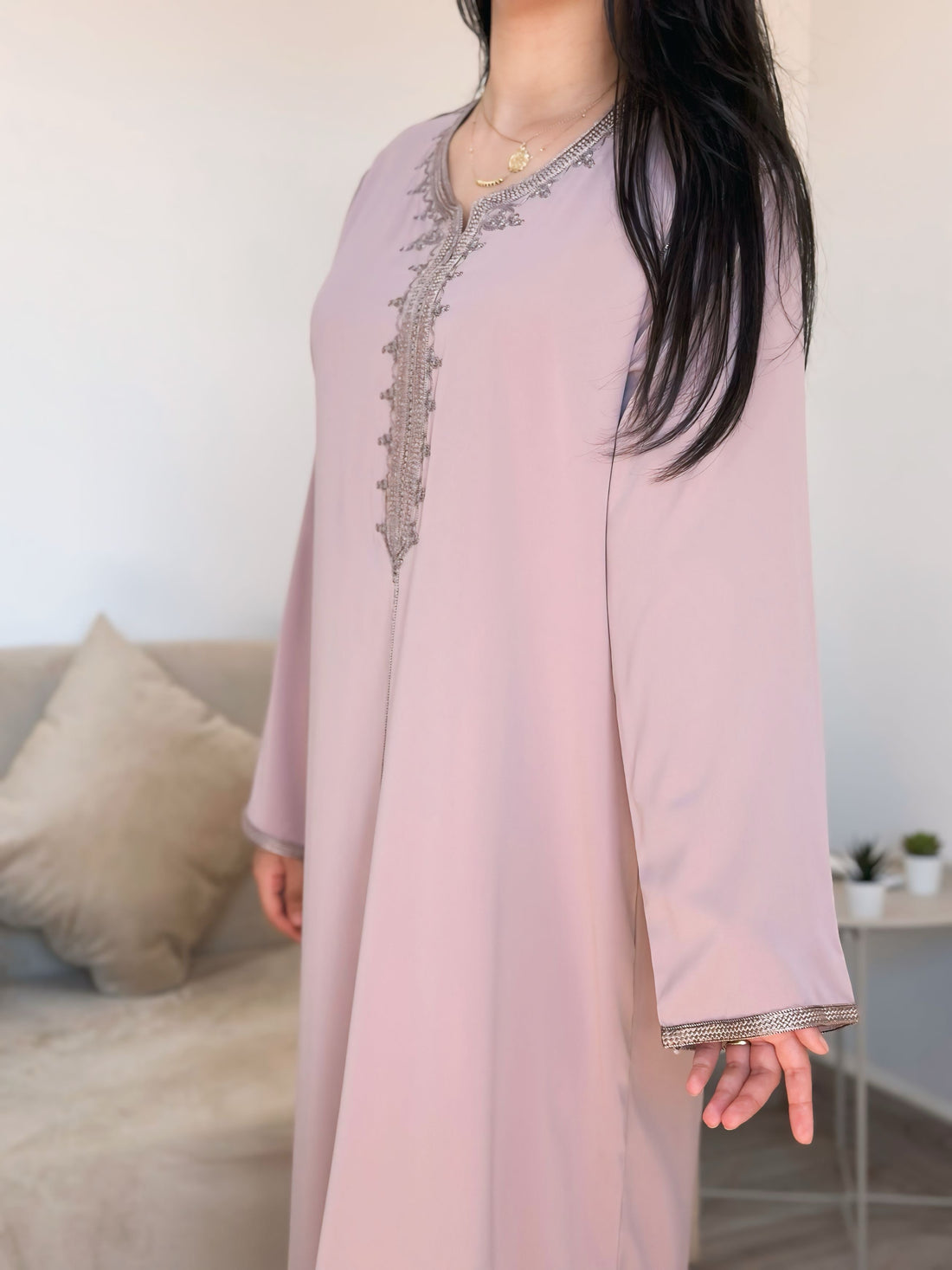 Djellaba Yasmine - 2 pièces